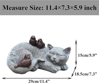 Cat Statue Outdoor Garden Decor - Image 2