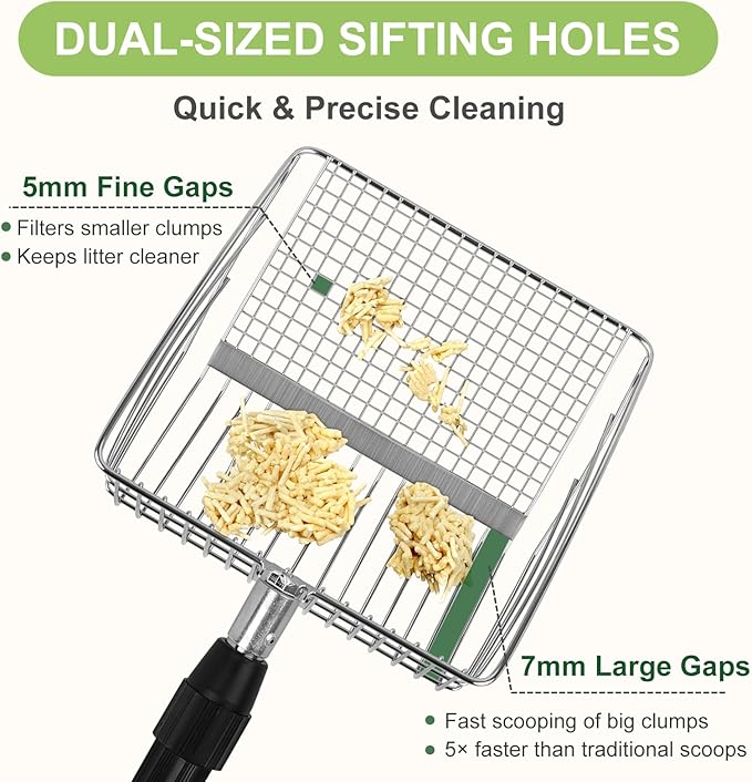 XBX Long Handle Cat Litter Scoop - Image 5