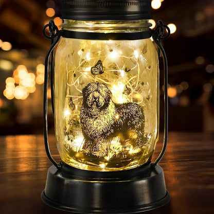 Polish Lowland Sheepdog Gifts for Women/Men, Pet Solar Lanterns Polish Lowland - Image 8