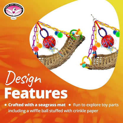 Super Bird Creations SB748 Flying Trapeze Bird Toy - Image 5