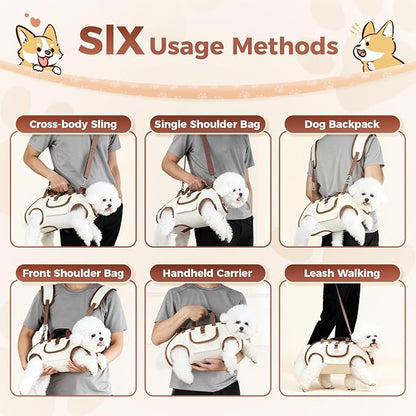 Hands Free Dog Backpack Carrier - Image 2