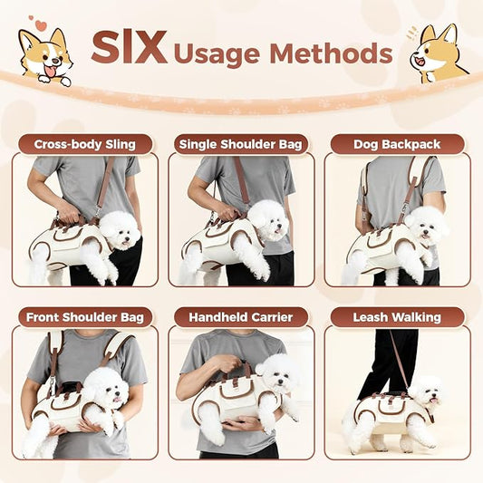 Hands Free Dog Backpack Carrier - Image 2
