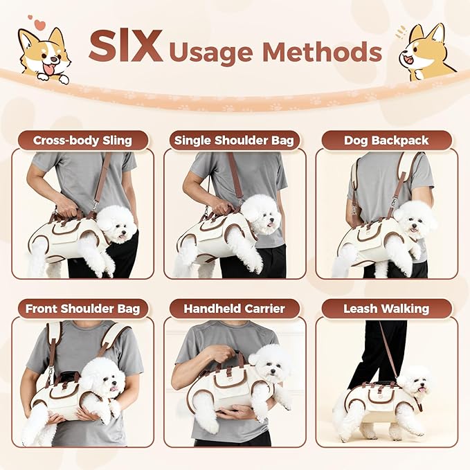 Hands Free Dog Backpack Carrier - Image 2