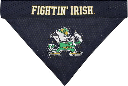 Pets First Collegiate Pet Accessories, Reversible Bandana, Notre Dame Fighting - Image 2