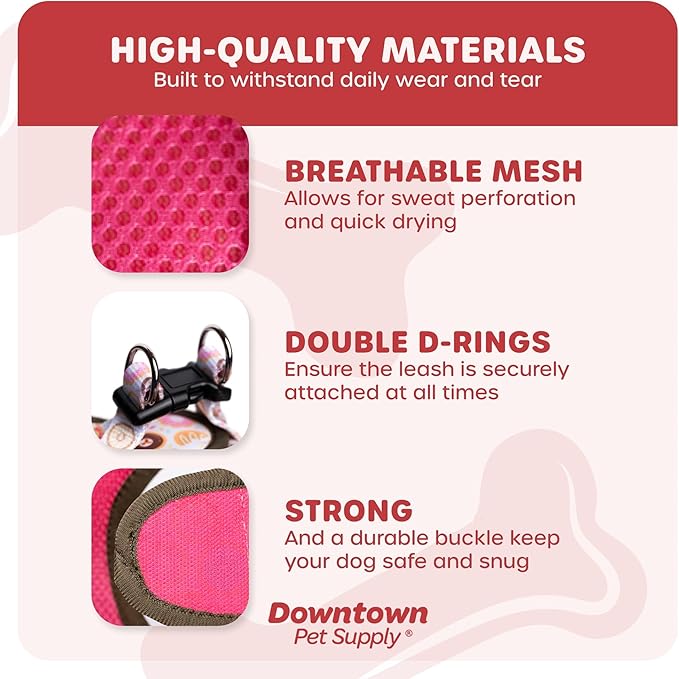 Downtown Pet Supply Step-in Dog Harness – No Pull, Adjustable Padded Mesh - Image 4