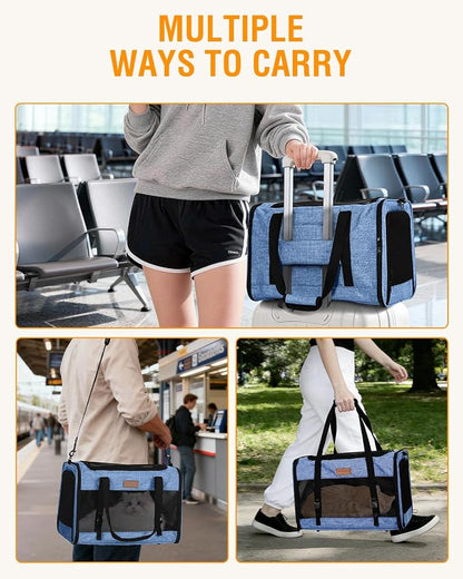 PETUX Large Pet Carrier for Large Cats ＆ Small Dogs - Image 9