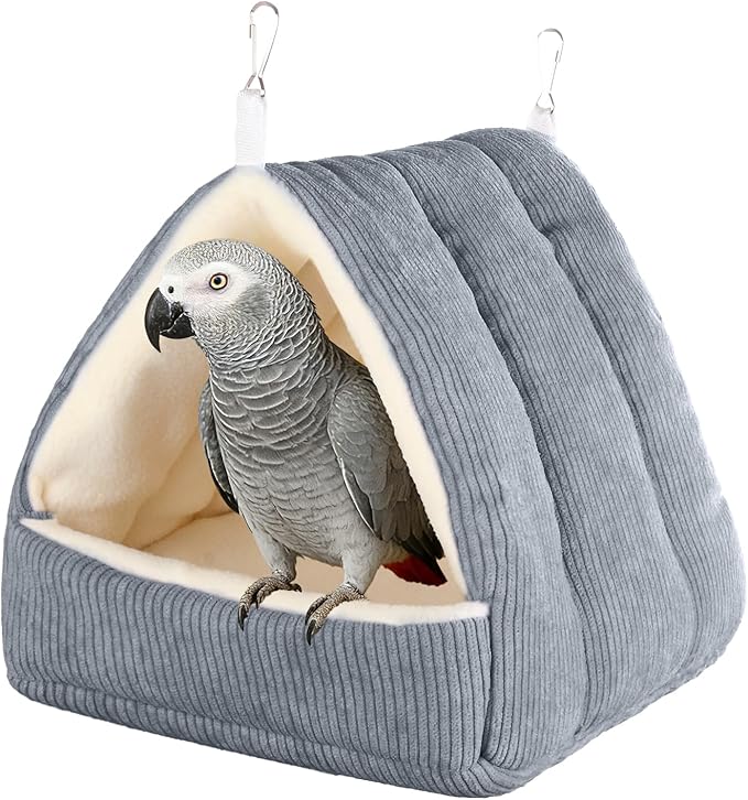 Large Winter Warm Bird House and Bird Bed by Hoopttay