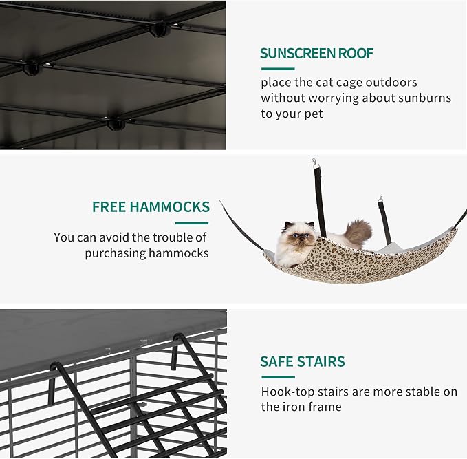 YITAHOME Cat Cage Indoor Large - Image 6