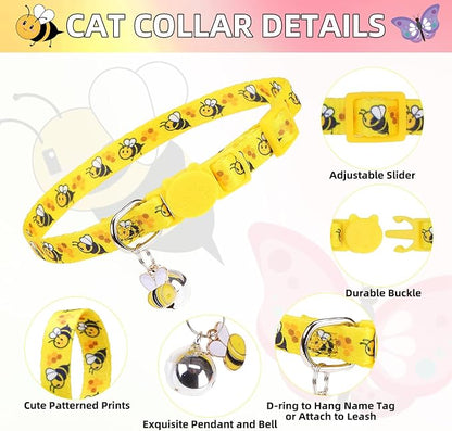 PUPTECK Breakaway Cute Cat Collar - Image 3