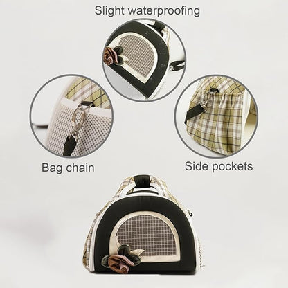 ABLAZEZAI Guinea Pig Carrier, Small Animal Travel Bag, Breathable Outdoor - Image 5