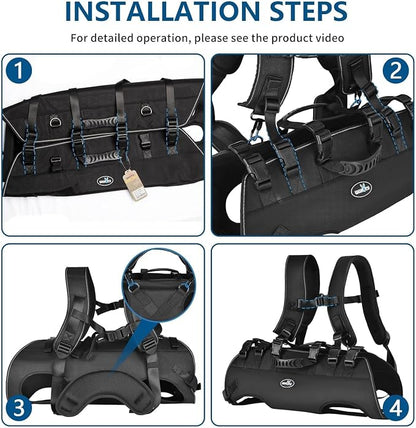 Dog Lift Harness Sling Carrier for Dogs Hind Leg Stair Support Old, Joint - Image 6