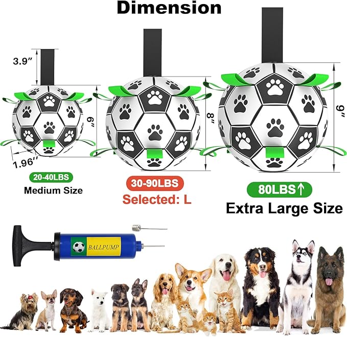 Amasiver Dog Soccer Ball Toys - Image 5