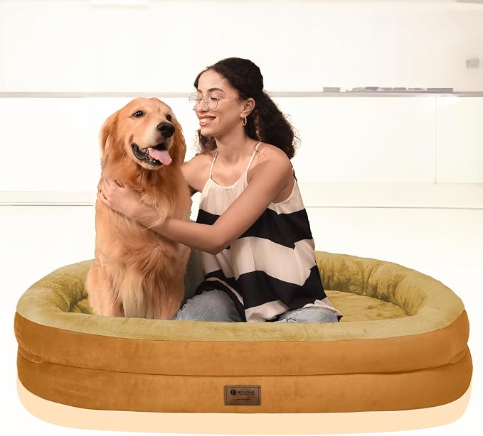 Orthopedic Waterproof Large Dog Bed: Memory Foam Washable Dog Bed - Image 7