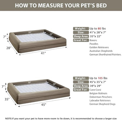 WNPETHOME XL Extra Large Dog Bed, Washable Dog Couch - Image 3