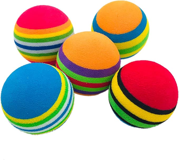 PET SHOW 50pcs 1.4" Interactive Cat Toy Balls - Image 5