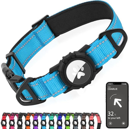 Joytale Airtag Dog Collar, Reflective Pet Collar by Joytale