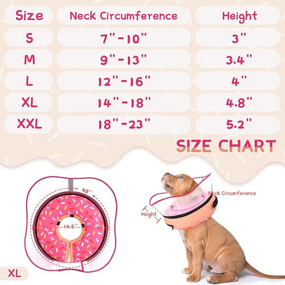 Supet Raised Inflatable Dog Cone Collar to Stop Licking, Soft Dog Cone - Image 6