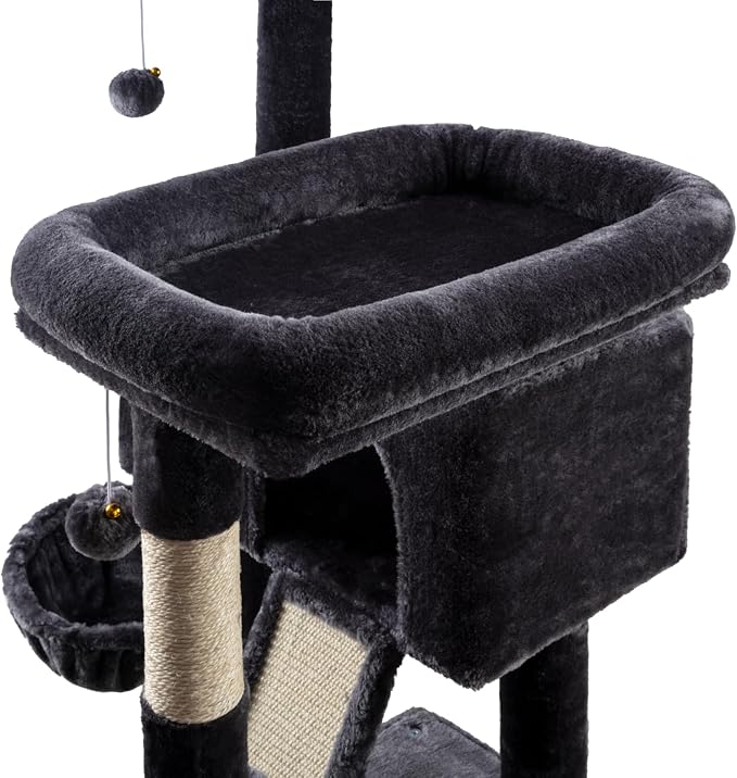 MUTICOR 66 Inches Multi-Level Large Cat Tree Tower - Image 9