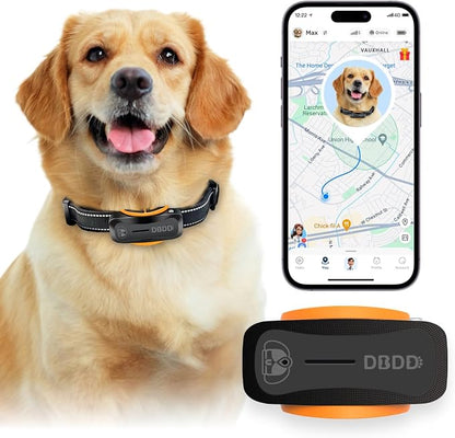 AI GPS Tracker for Dogs, Real Time Location and AI Vet Health Management by DBDD