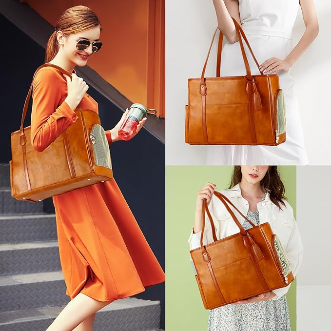 Stylish Dog Purse Carrier, Leather Pet Carrier Bag - Image 6