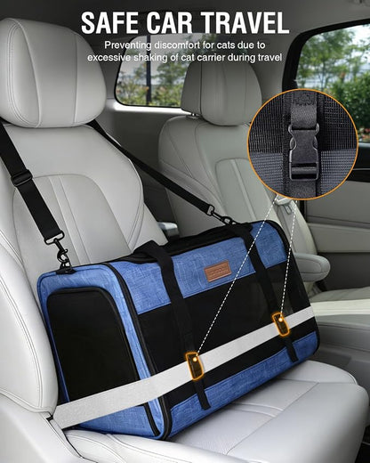 PETUX Large Pet Carrier for Large Cats ＆ Small Dogs - Image 6