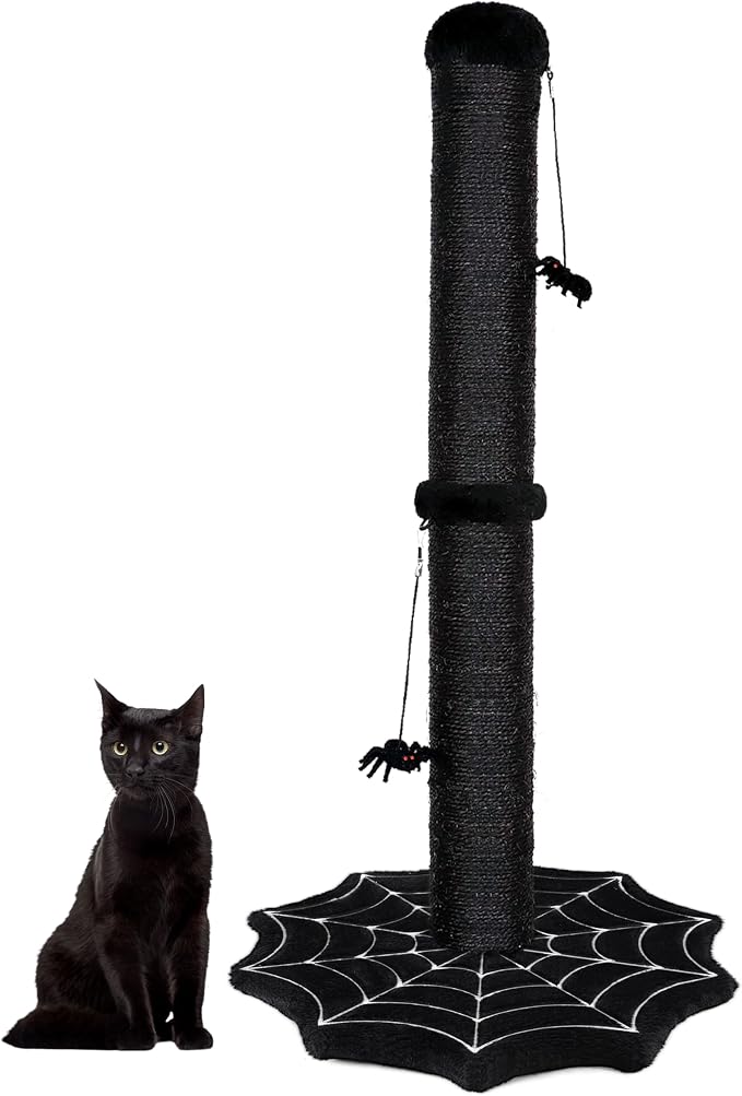 Gothic Cat Scratching Post by Unknown