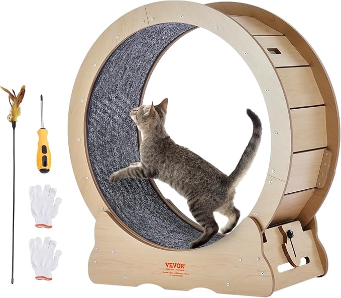 VEVOR Cat Exercise Wheel, Large Treadmill Wheel by VEVOR