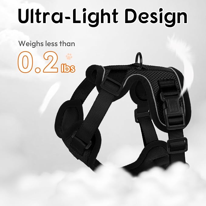 Dooradar Cat Harness and Leash Set, Escape Proof Safe Adjustable Kitten Vest - Image 5