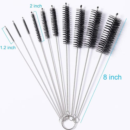 Aquarium Filter Brush Set, Flexible Double Ended Bristles Hose Pipe Cleaner - Image 4
