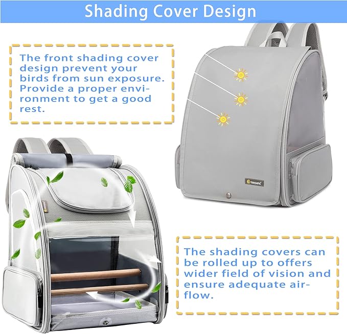 Texsens Bird Carrier Backpack - Image 4