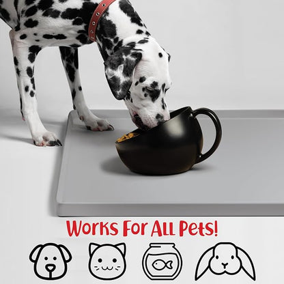 DogBuddy Dog Food Mat – Waterproof Dog Bowl Mat - Image 4