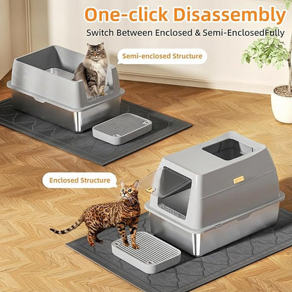 Stainless Steel Litter Box - Image 3