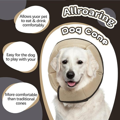 Dog Cone Collar After Surgery, Adjustable Soft Recovery Cone - Image 5