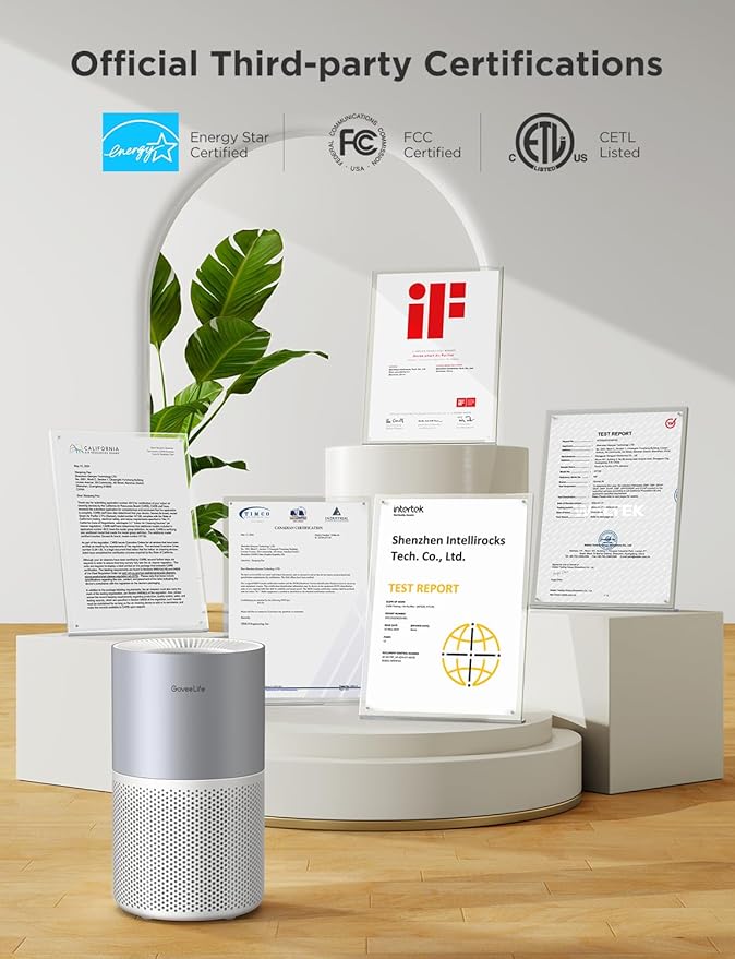 GoveeLife Air Purifiers for Home, Smart Air Purifier for Large Rooms - Image 5