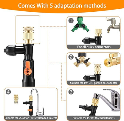 Gravel Vacuum for Aquarium Water Changer Fish Tank Cleaning Tools, Siphon - Image 4