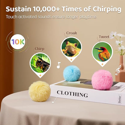 Potaroma Chirping Cat Toys Balls - Image 5