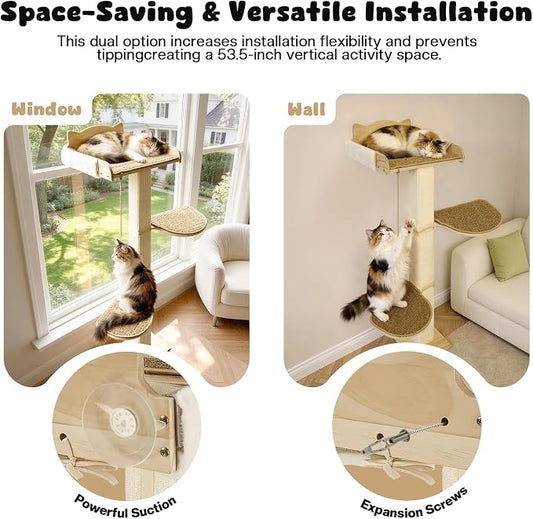 Solid Wood Cat Window Perch - Image 2