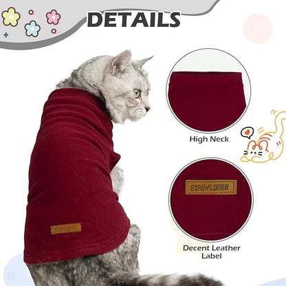EXPAWLORER Soft Cat Sweater - Image 2