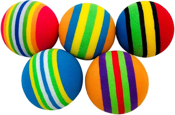 PET SHOW 50pcs 1.4" Interactive Cat Toy Balls - Image 3