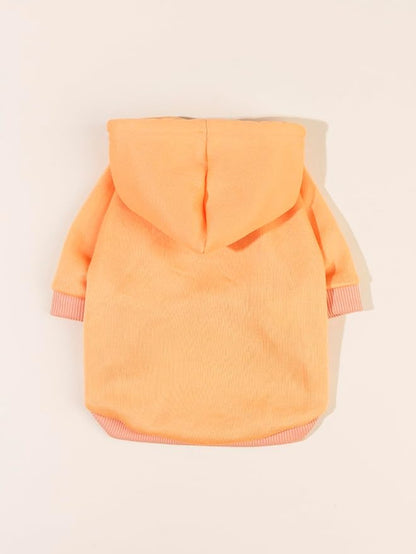 QWINEE Basic Dog Hoodie Sweatshirt Puppy Sweater Warm Cat Costumes Pet Clothes - Image 5