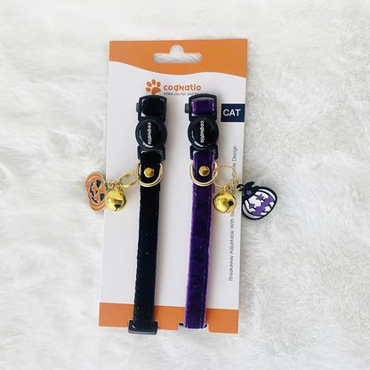 Safety Quick Release Cat Collars, Double Velvet - Image 2