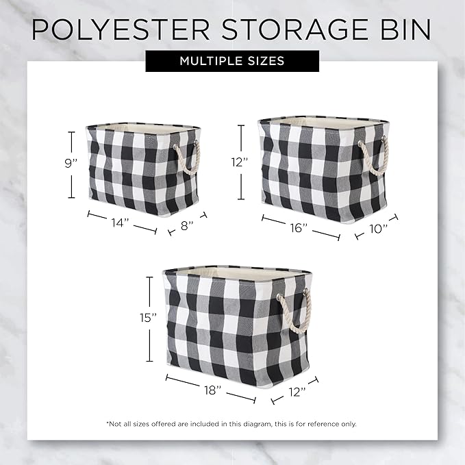 Bone Dry Pet Storage Collection Collapsible Bin, Small Rectangle - Image 3