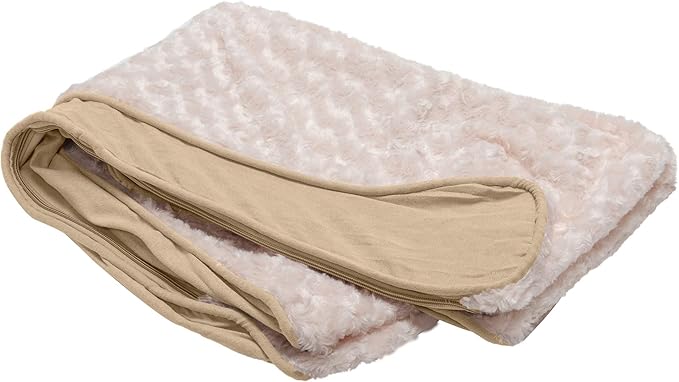 Furhaven Replacement Dog Bed Cover Ultra Plush Faux Fur & Suede Contour Luxe by FurHaven