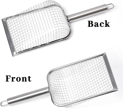 SUMERSHA Cat Litter Scoop Stainless Steel Mesh Scooper - Image 5