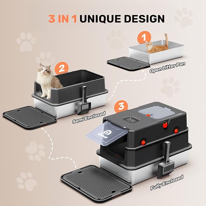 Stainless Steel Litter Box - Image 5