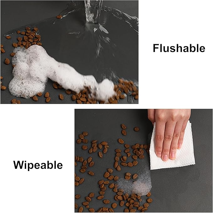 YCT Cat Food Mat for Pet Dog Food Mat, Cat Mat for Food and Water, Cat Feeding - Image 5