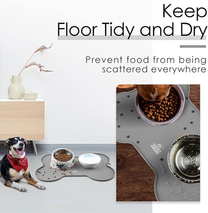 Super Design Dog Food Mat Dog Bowl Tray - Image 2