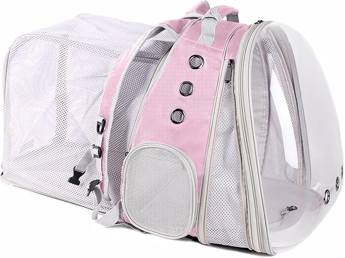 Dual Extension Pet Backpack Carrier by halinfer