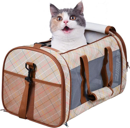 Soft-Sided Kennel Pet Carrier for Small Dogs, Airline Approved Cat Carriers Dog by GOOPAWS