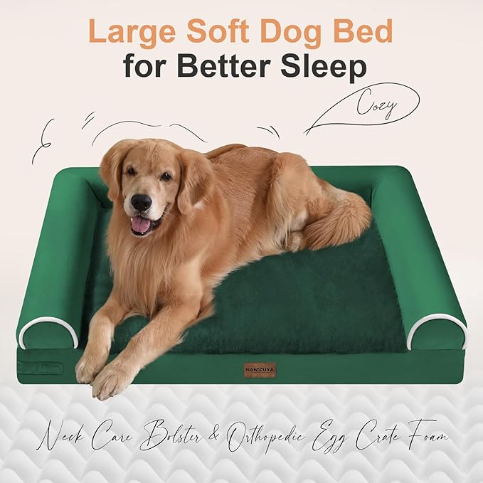 Medium Large Dog Bed Orthopedic Washable: Beds Bolster Medium Large Sized Dog - Image 2